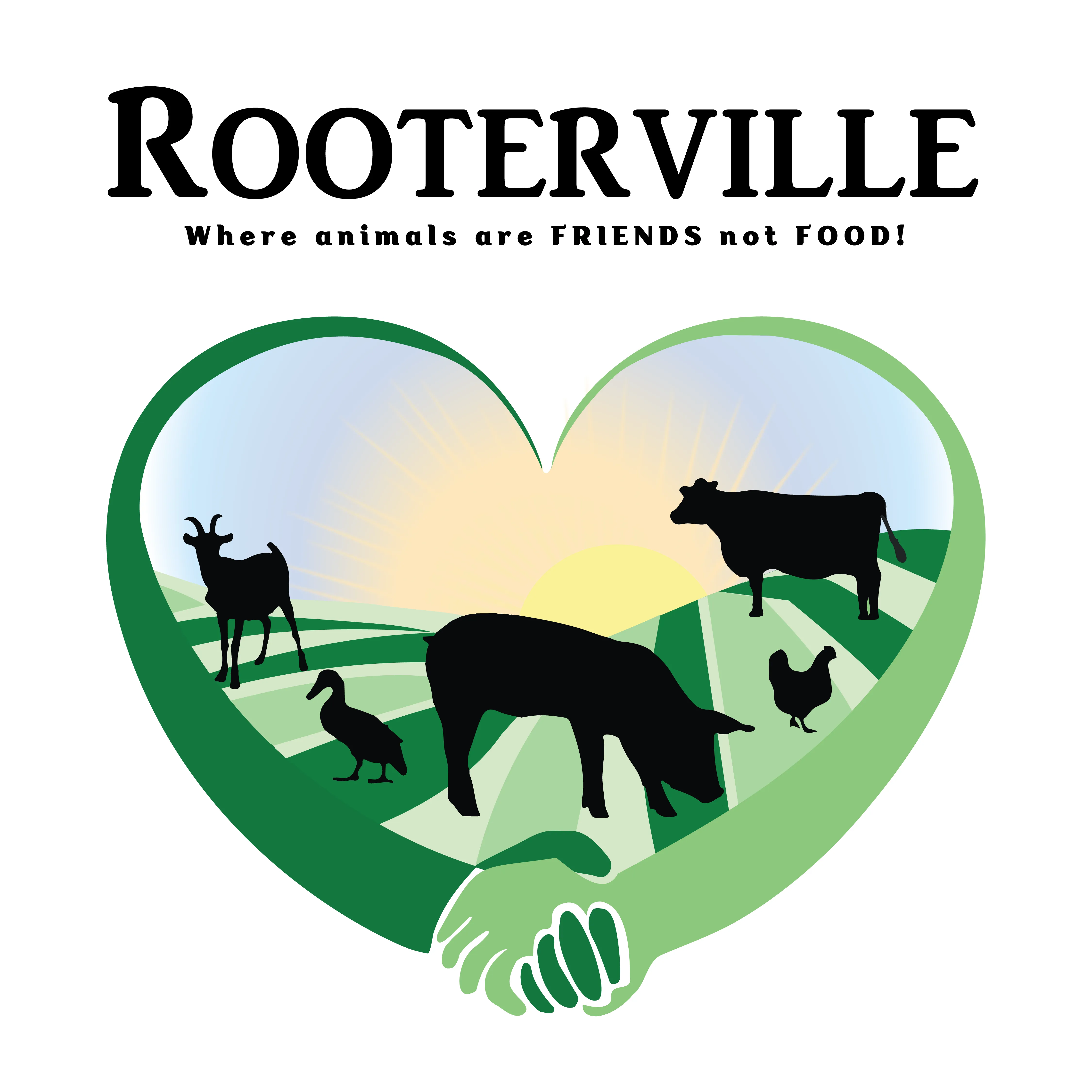 Rooterville Animal Sanctuary Logo