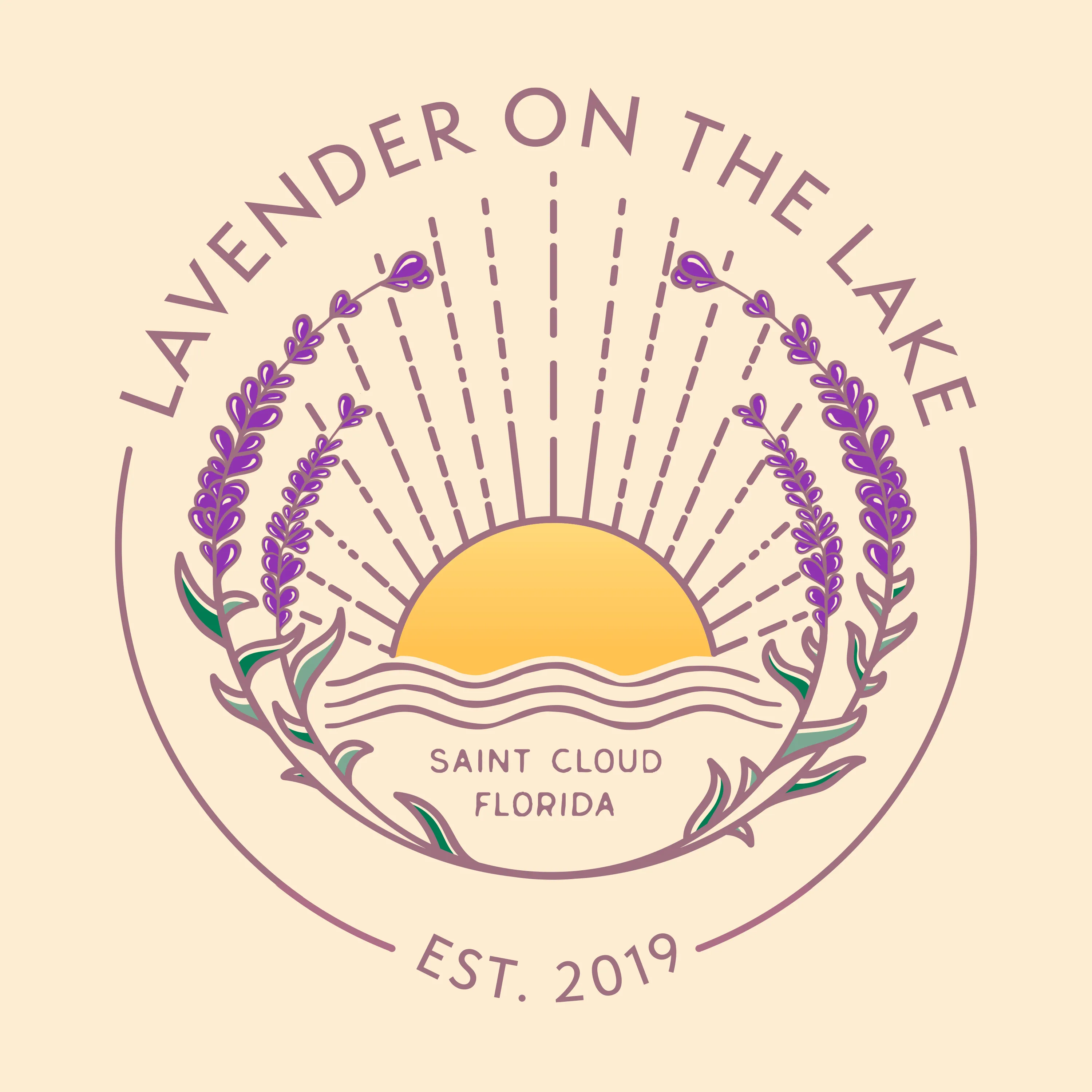 Lavender on the Lake Logo