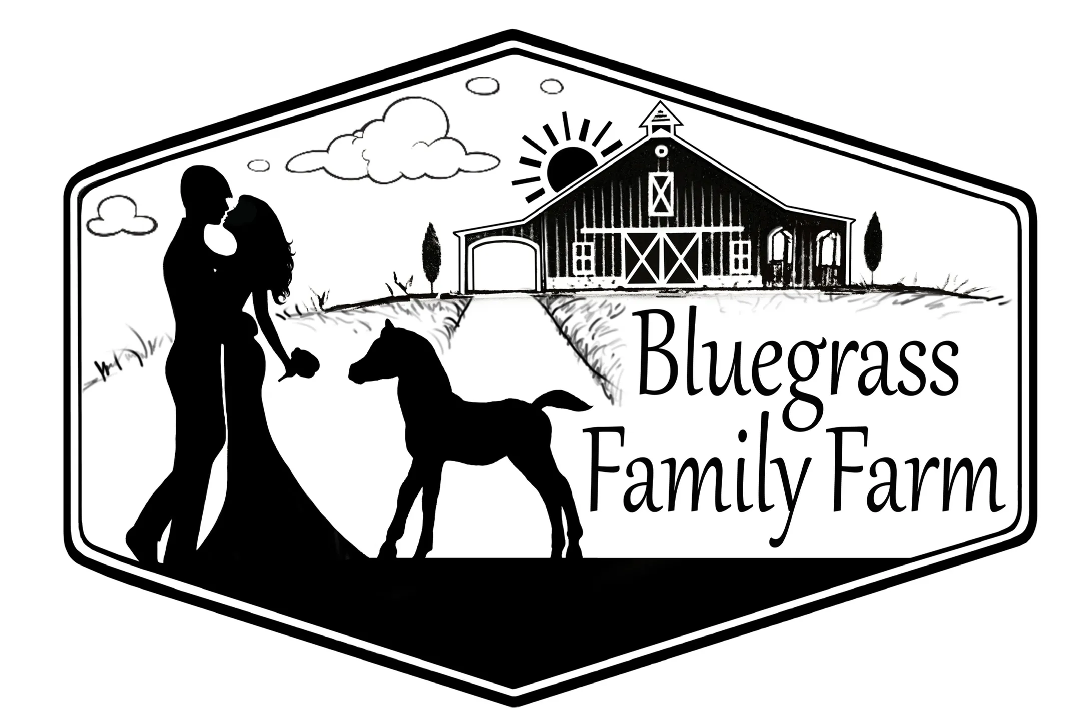 The Bluegrass Family Farm Logo