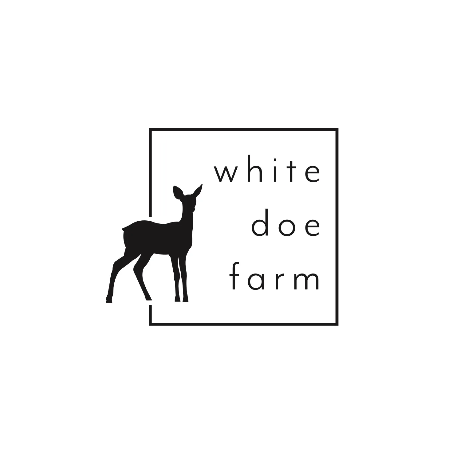 White Doe Farm Logo
