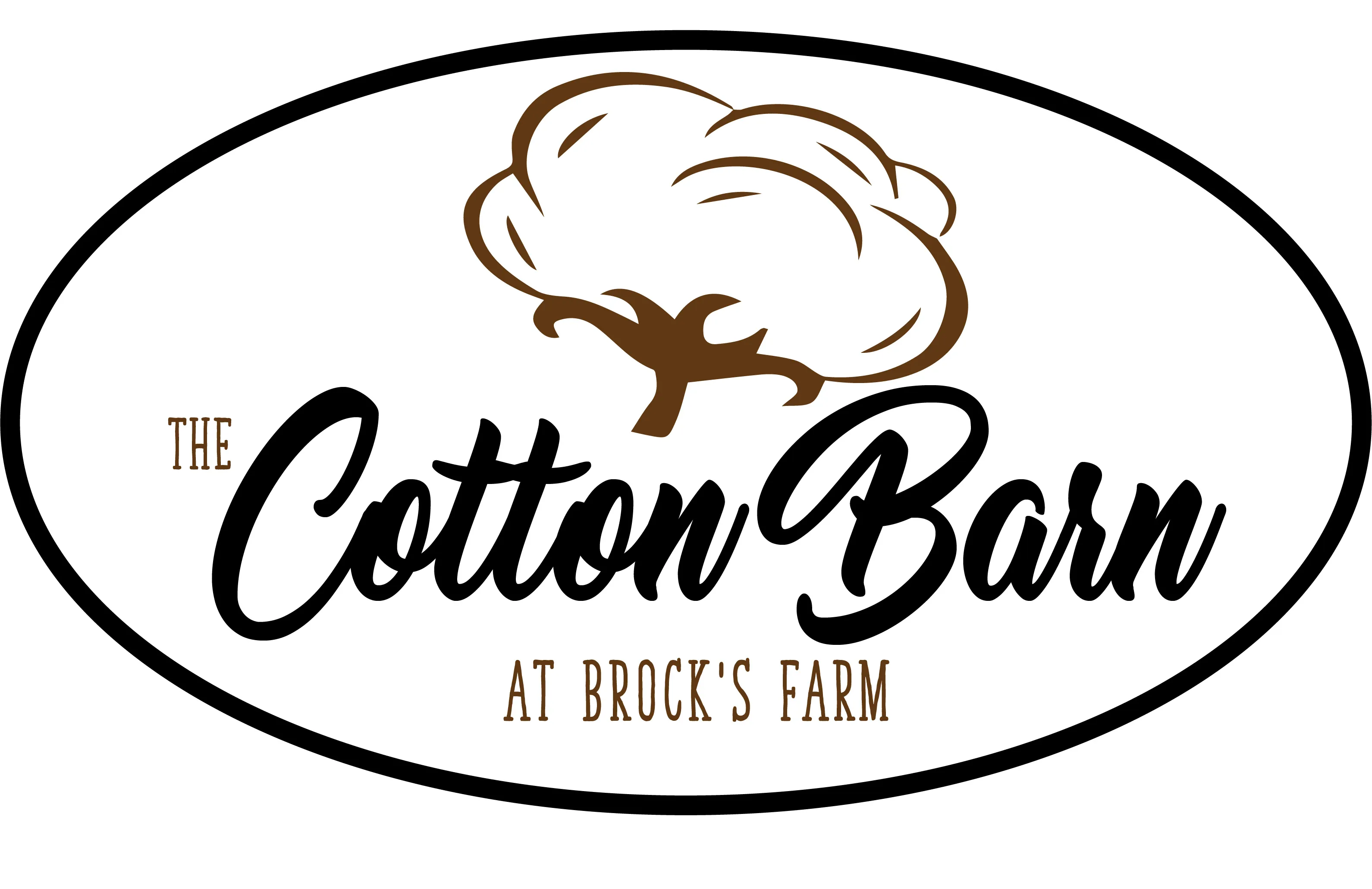 The Cotton Barn at Brock Family Farms Logo