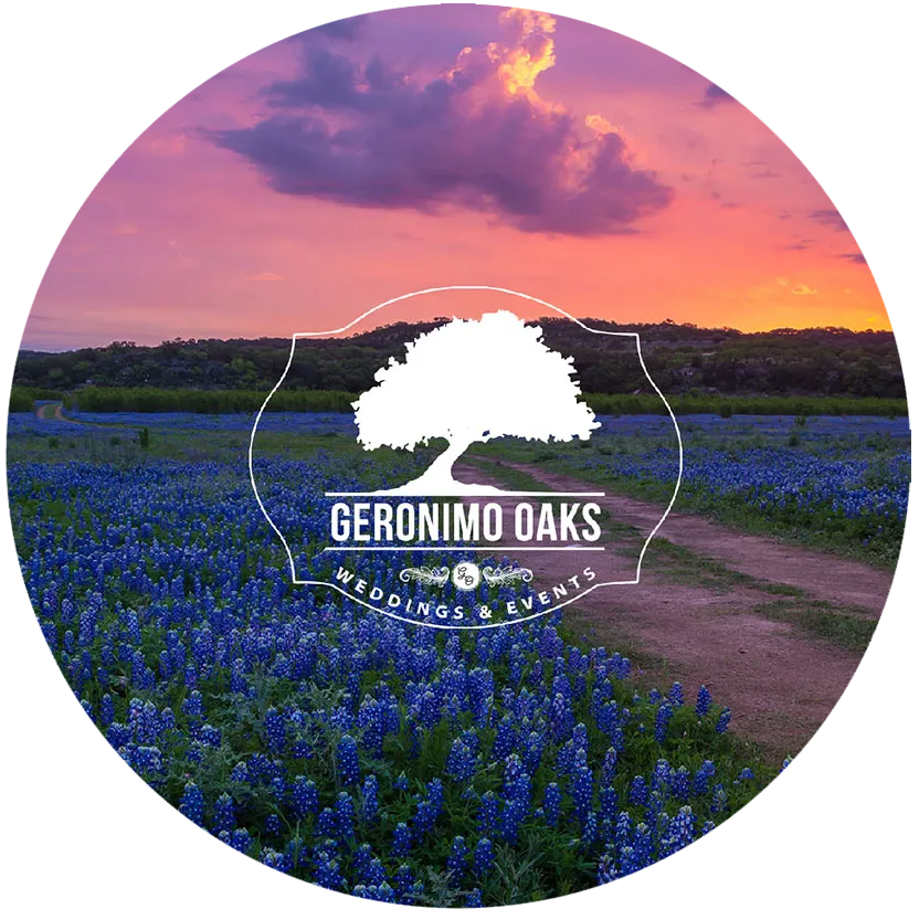 Geronimo Oaks Weddings and Events Logo