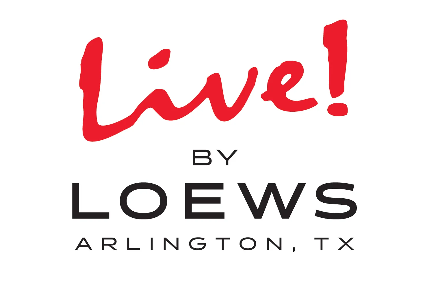 Live! by Loews Arlington Texas Logo