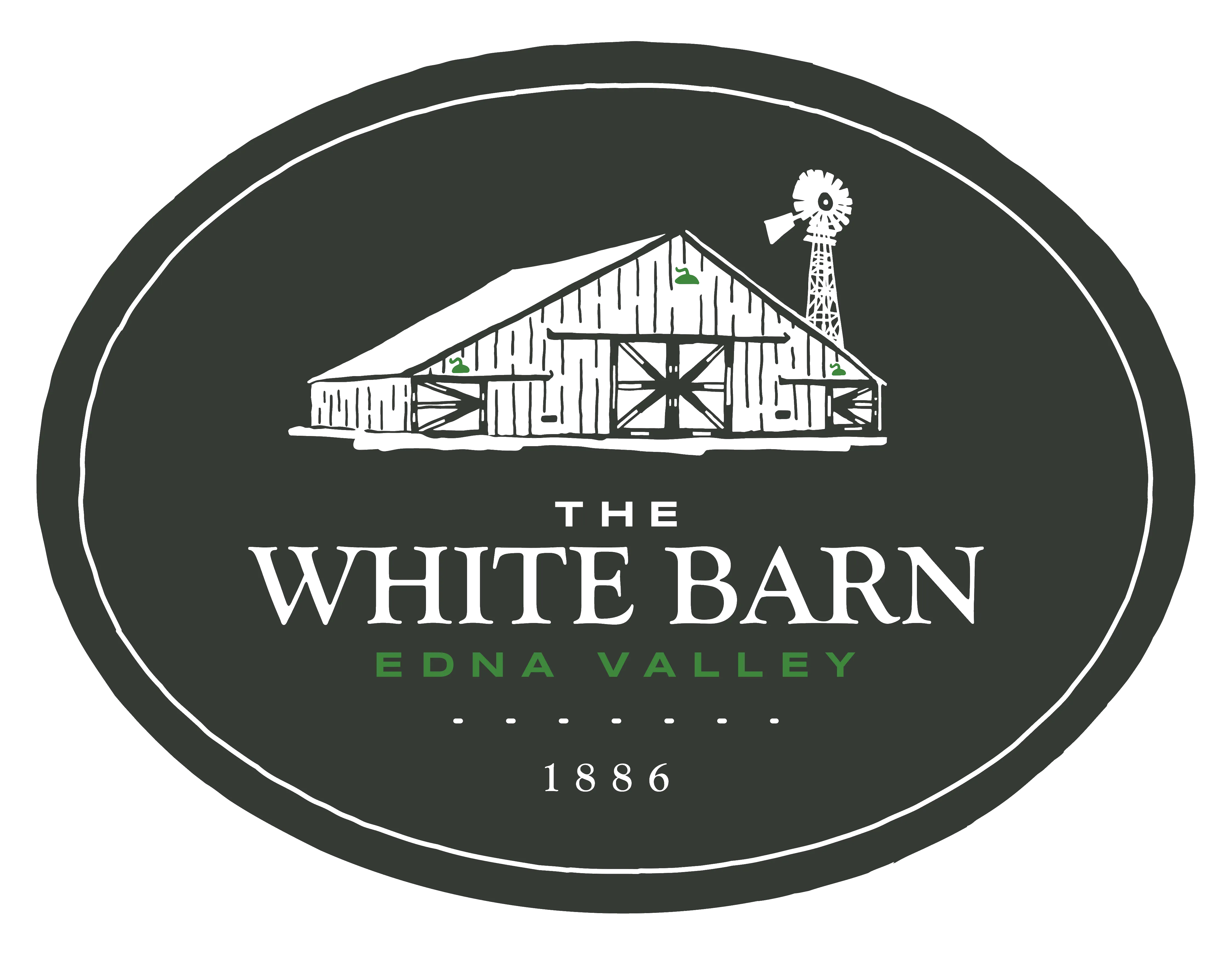 The White Barn Logo