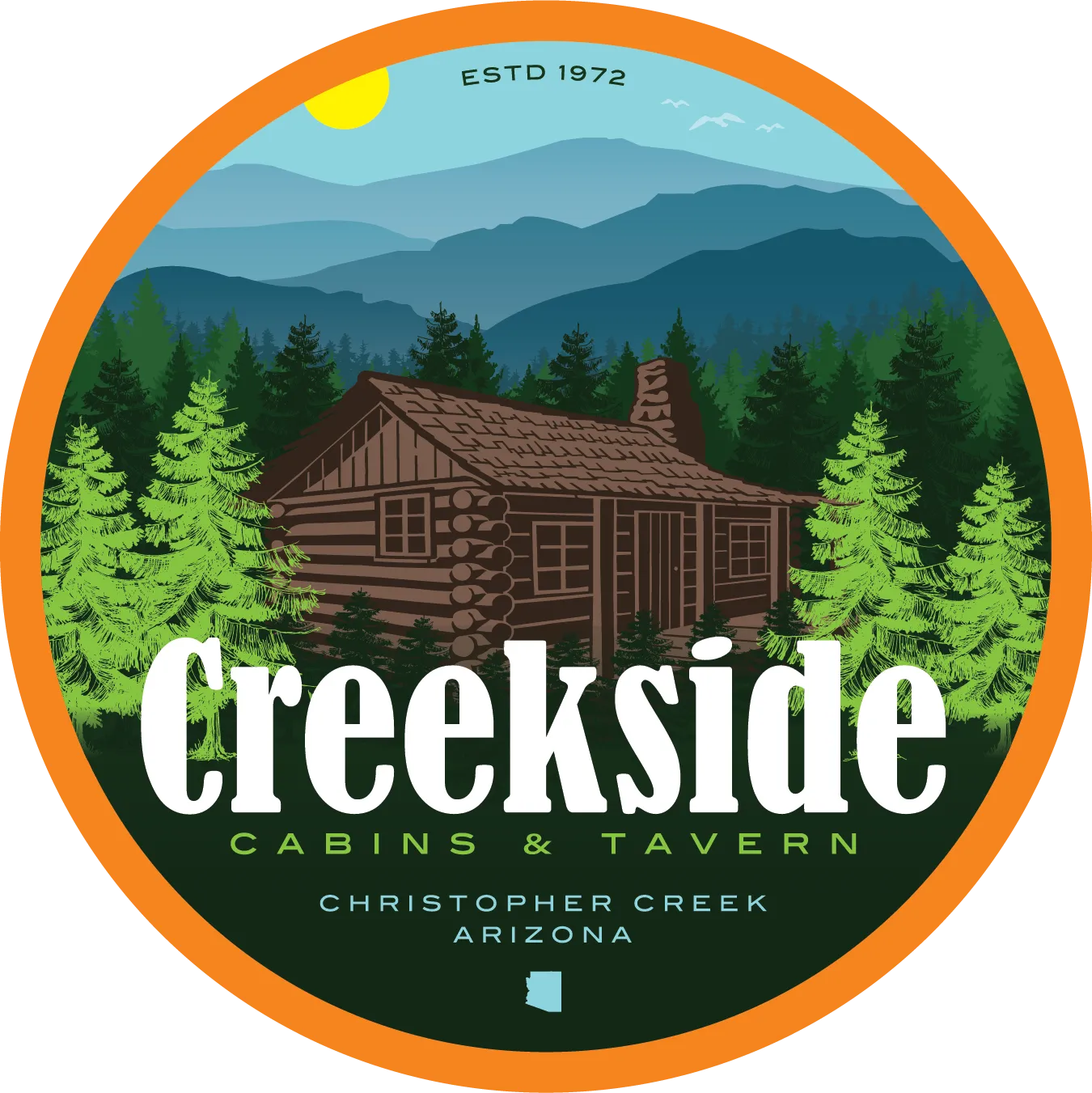 Creekside Cabins & Tavern Logo