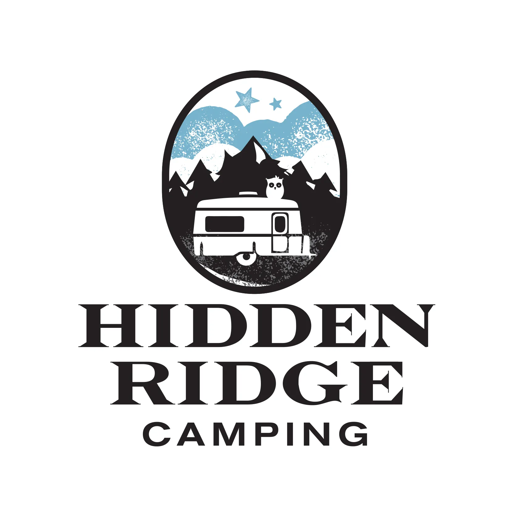 Hidden Ridge Camping Logo
