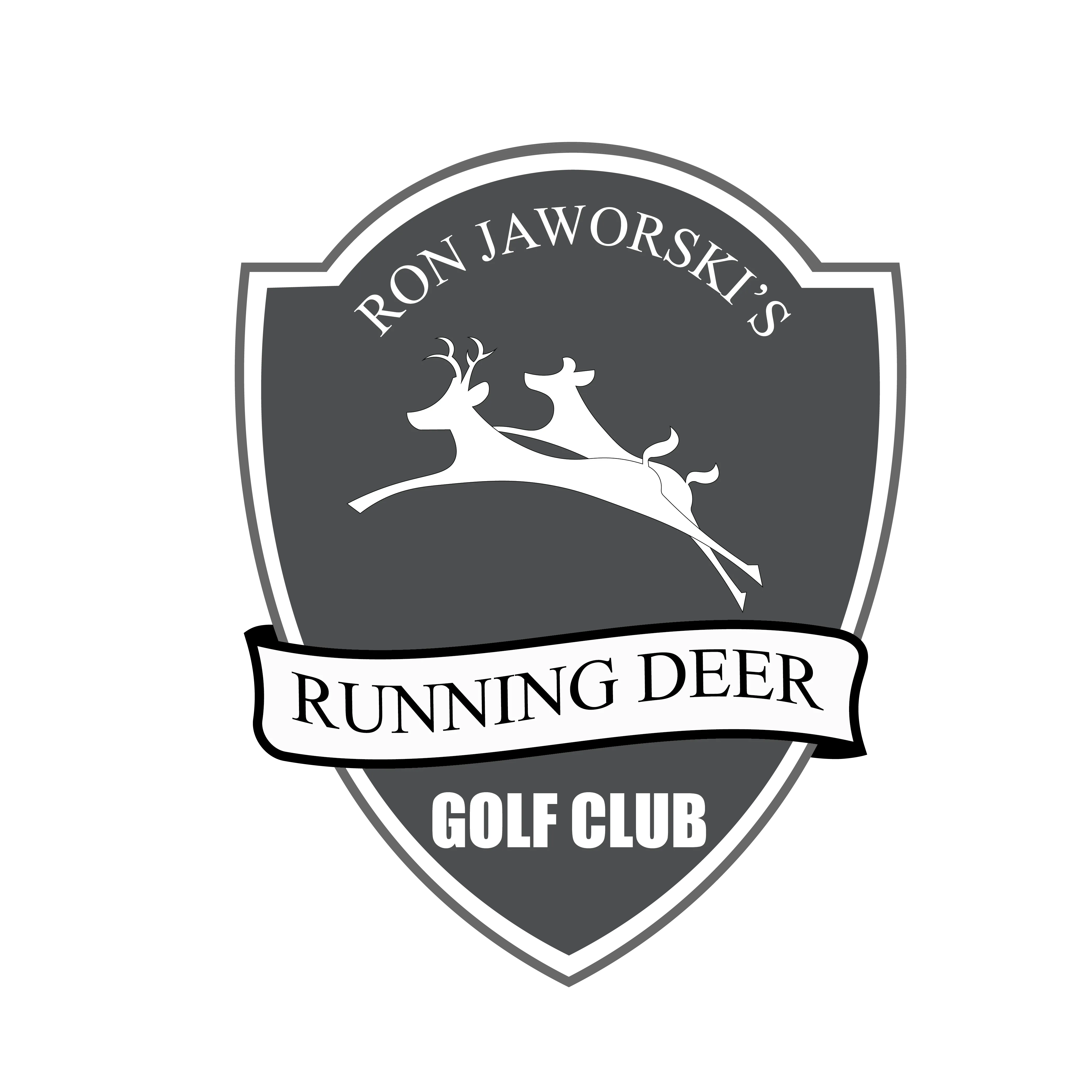 Running Deer Golf Club by Ron Jaworski Weddings Logo