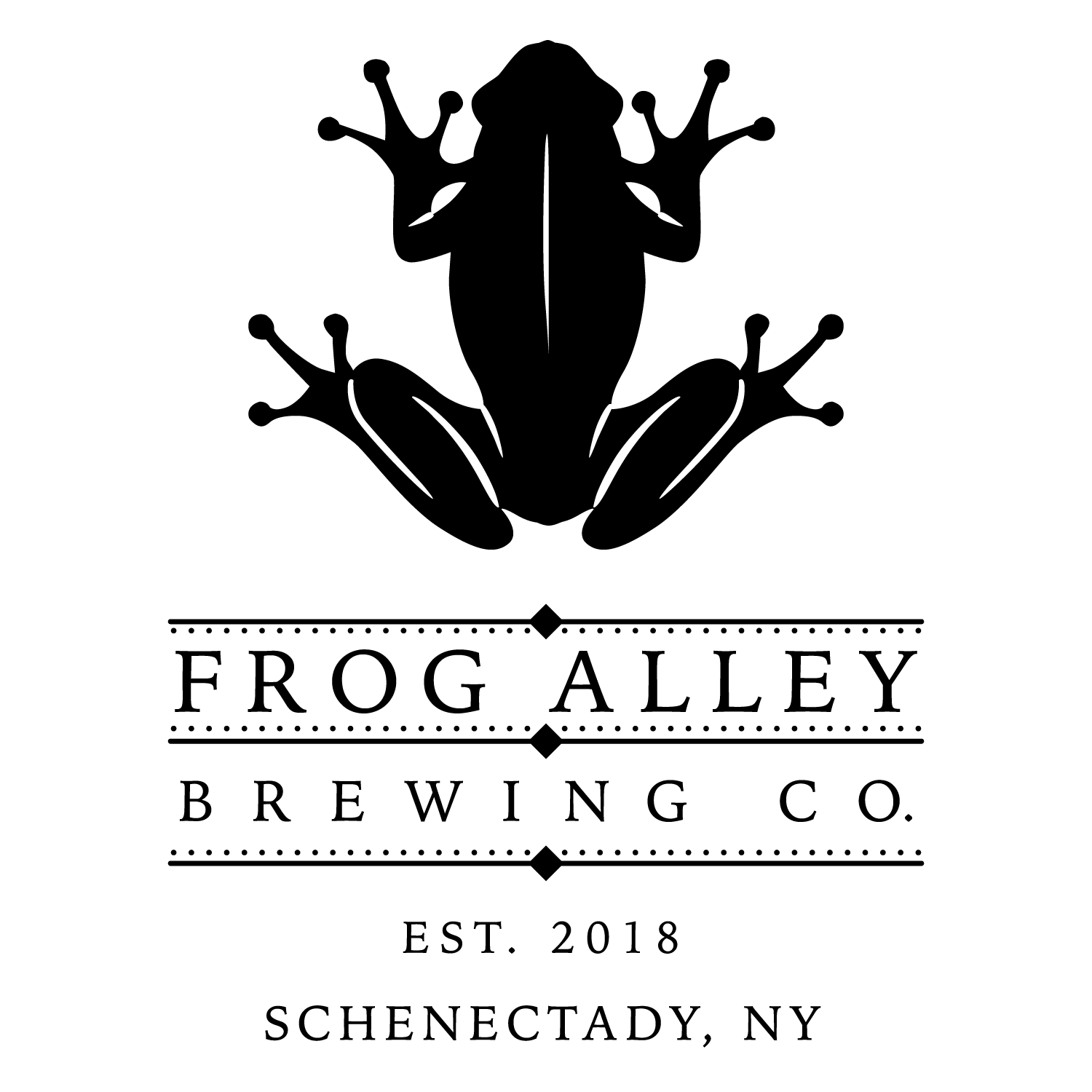 Frog Alley Brewing Logo