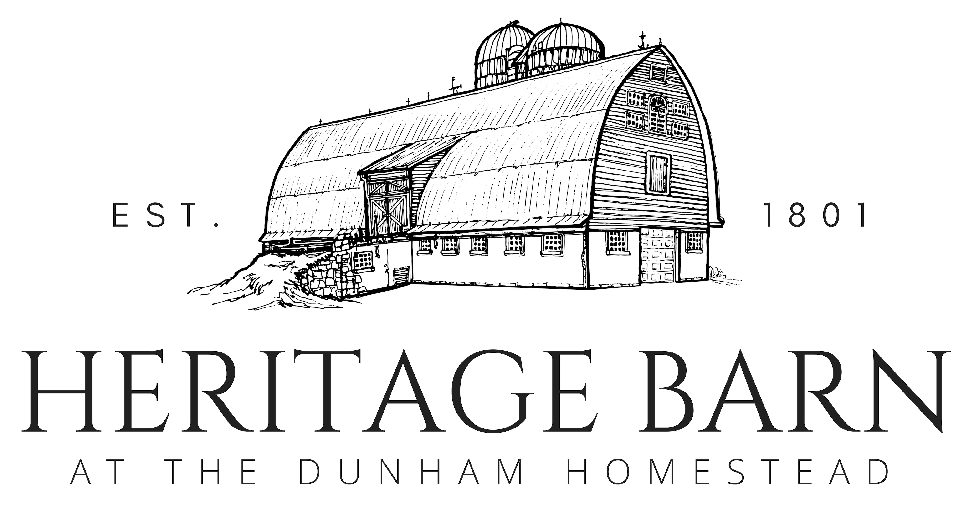 Heritage Barn at the Dunham Homestead Logo