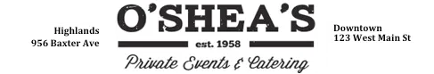 O'Shea's Private Events & Catering Venue Logo