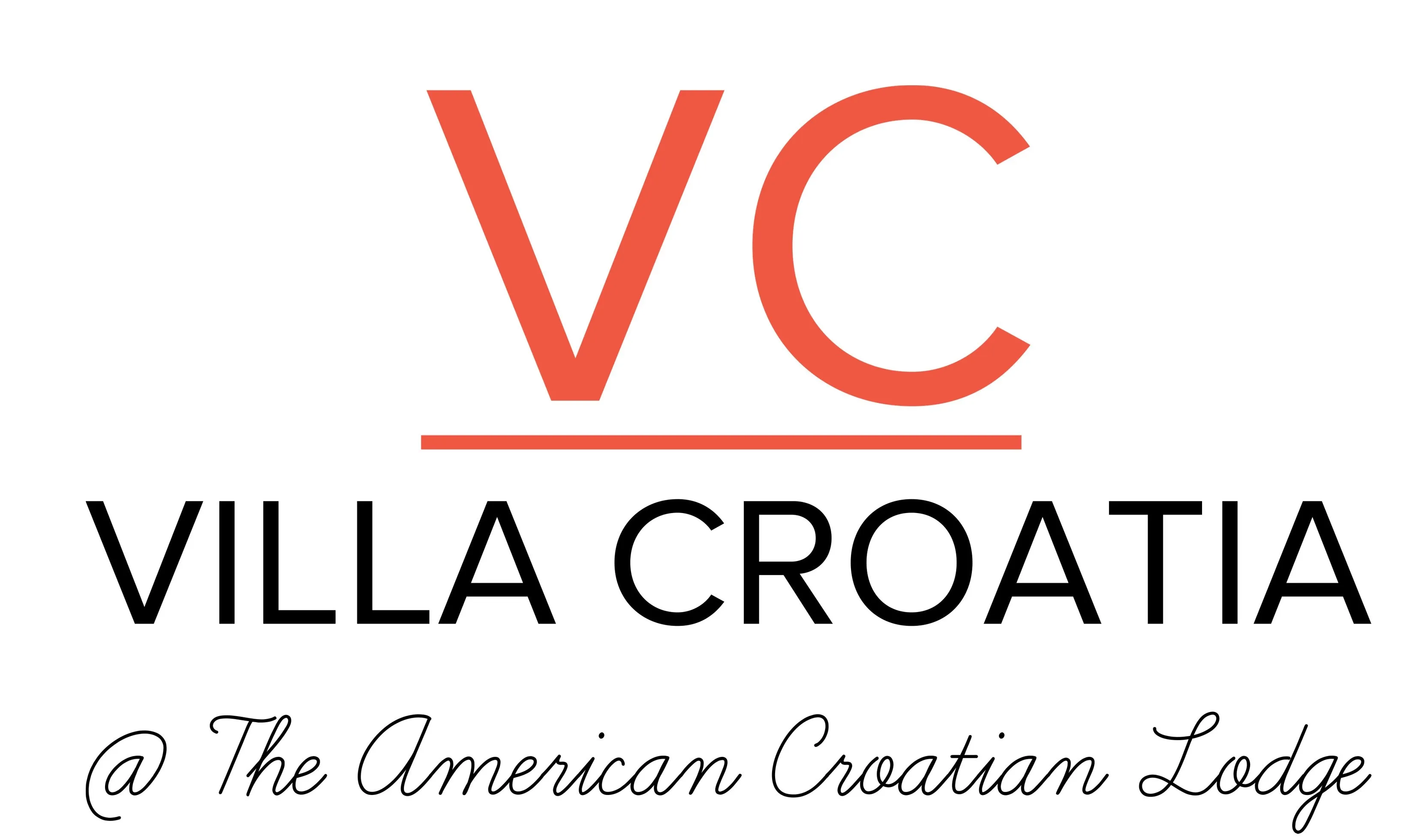 Villa Croatia @ The American Croatian Lodge Logo