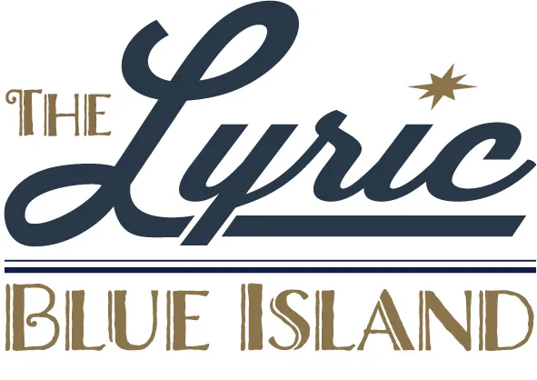 The Lyric Theater Blue Island Logo