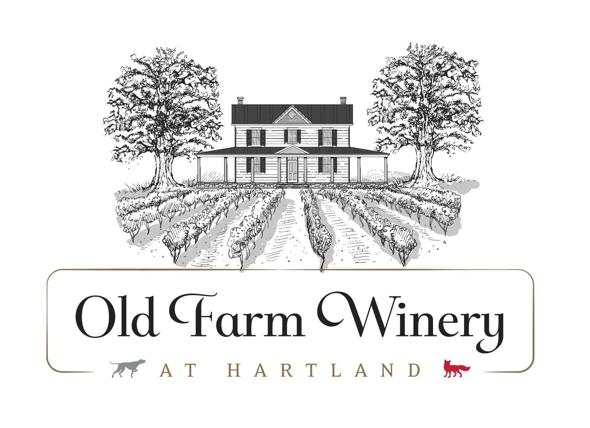 Old Farm Winery at Hartland Logo