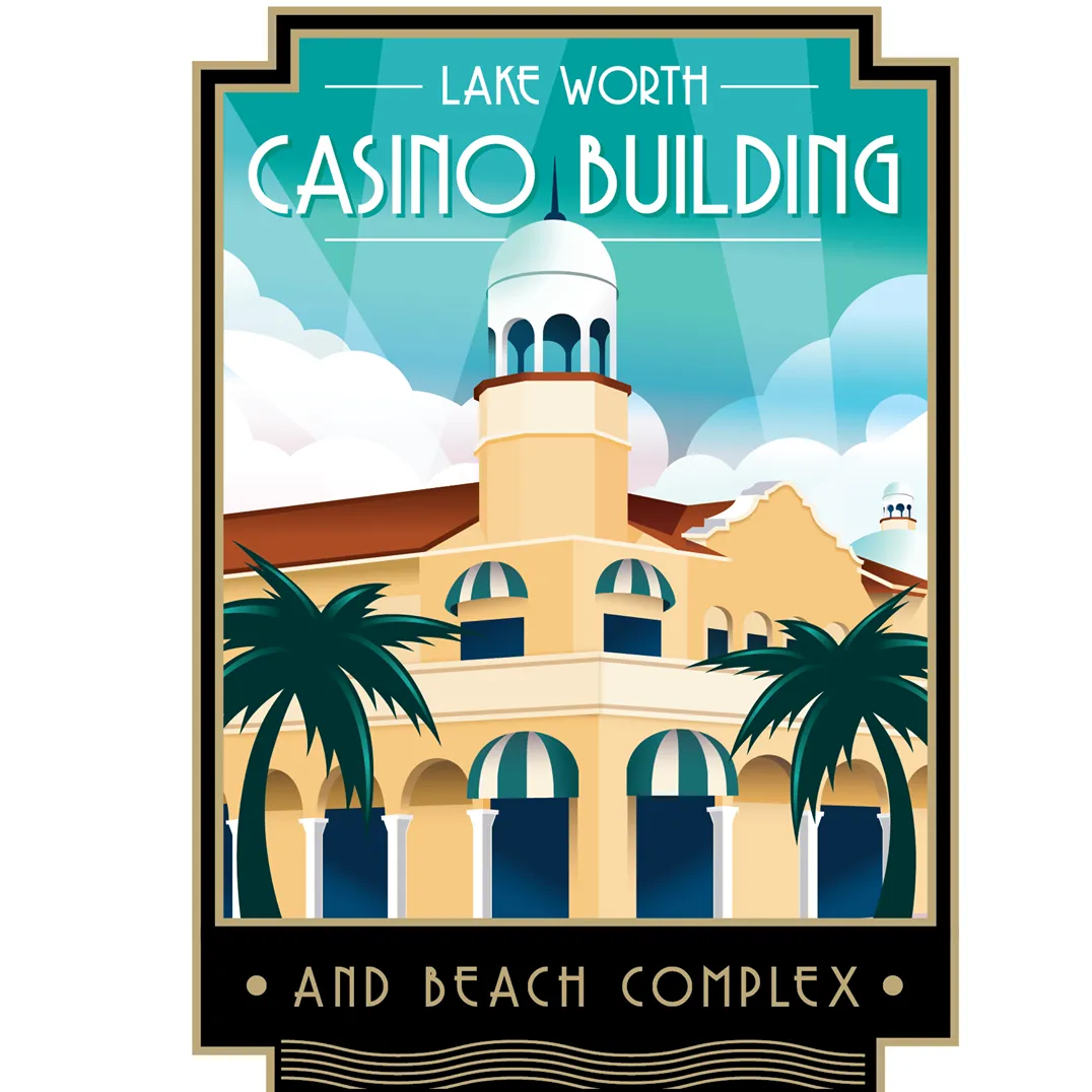 Lake Worth Casino Building & Beach Complex Logo