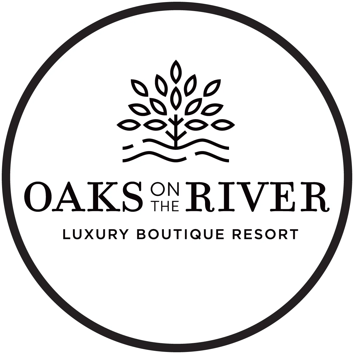Oaks on the River Luxury Boutique Resort Logo