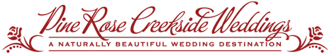 Arrowhead Pine Rose Cabins Weddings Logo