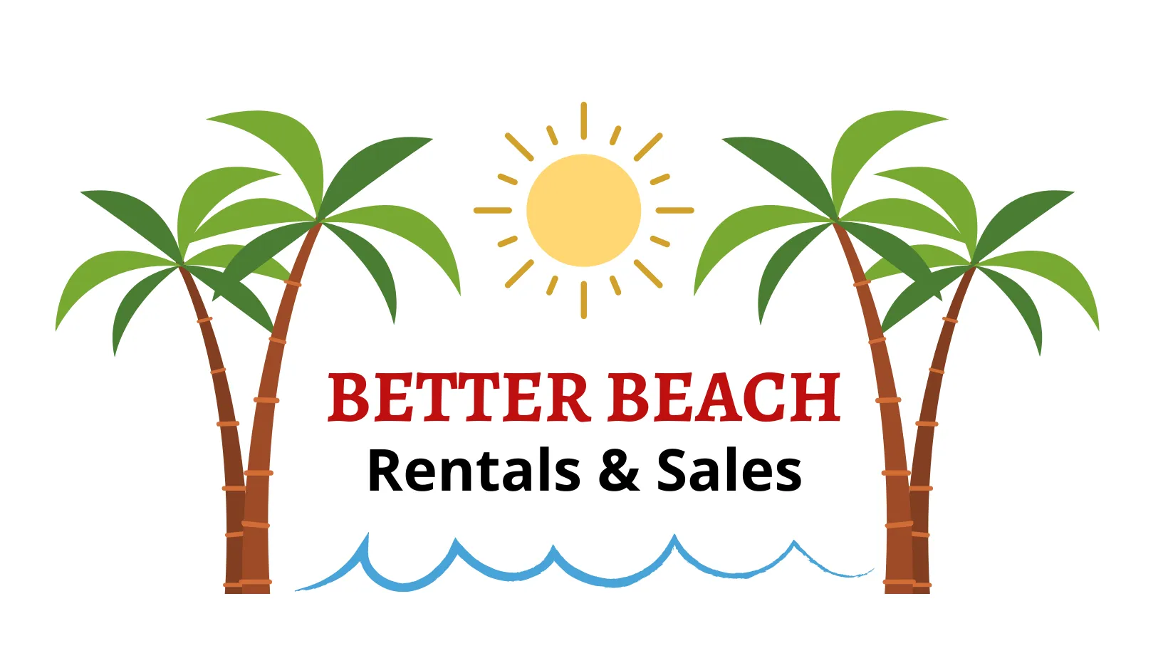Better Beach Rentals Logo