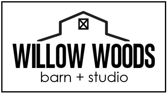 Willow Woods Barn + Studio Logo