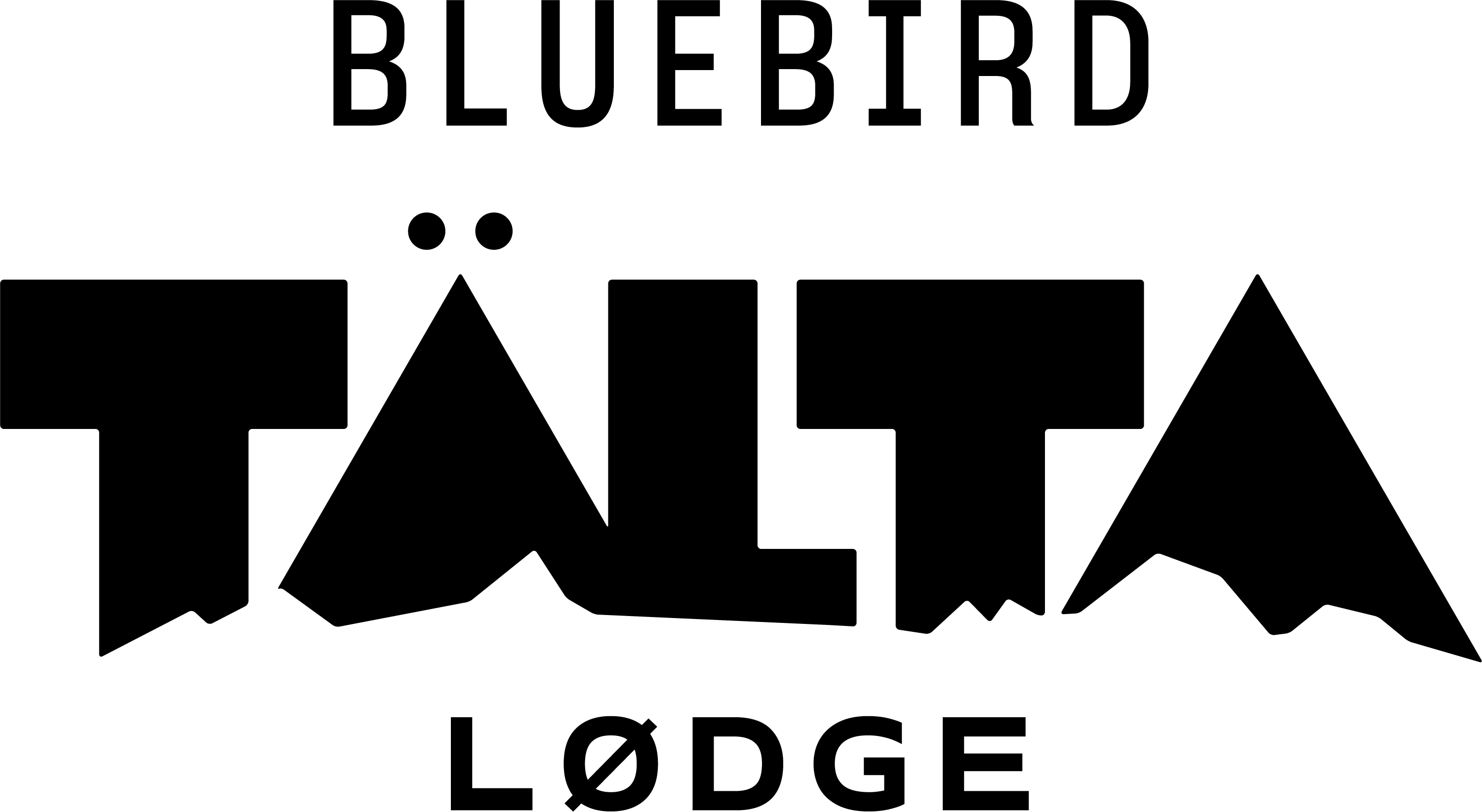 Tälta Lodge Bluebird Logo