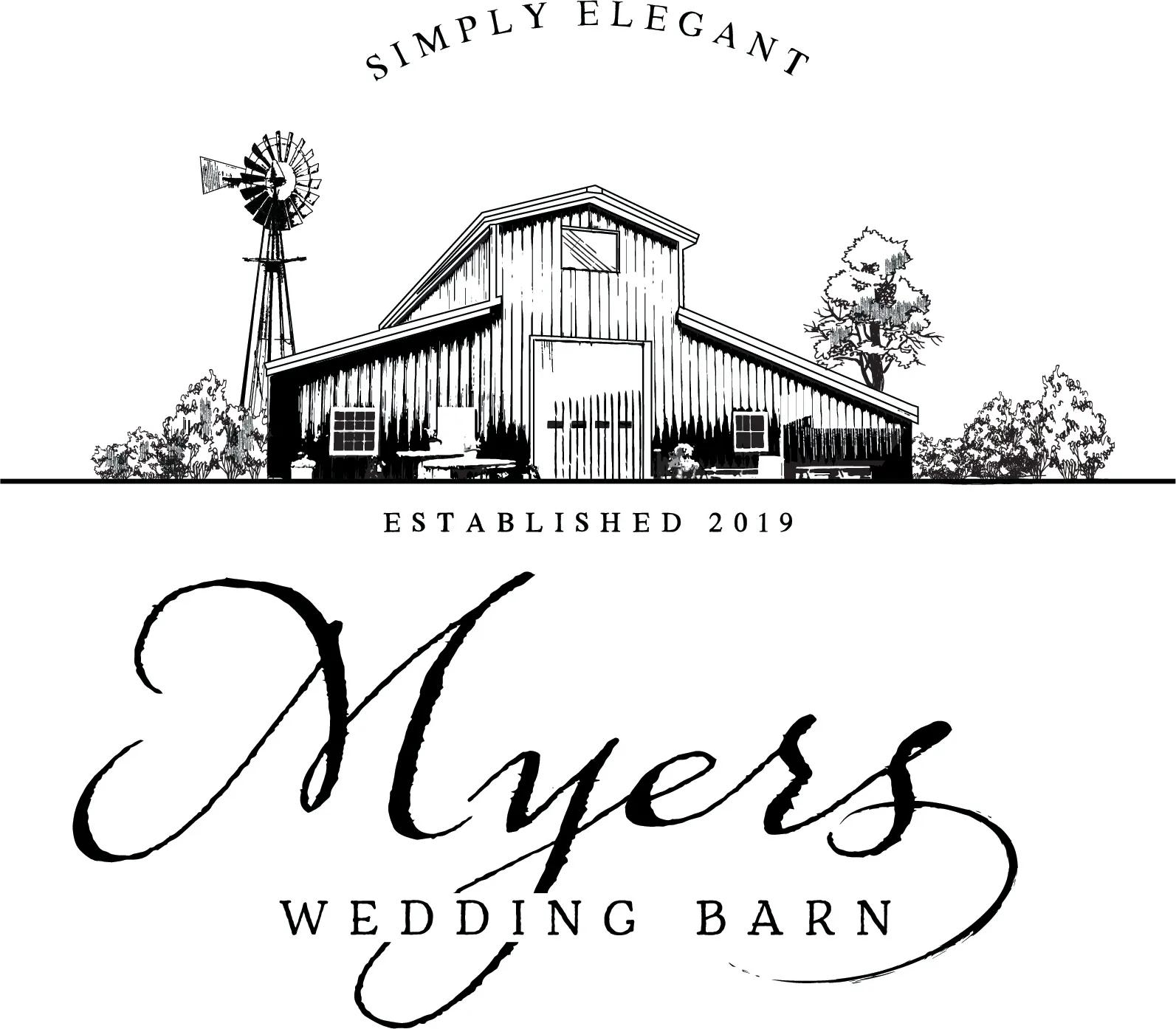 Myers Wedding Barn Logo