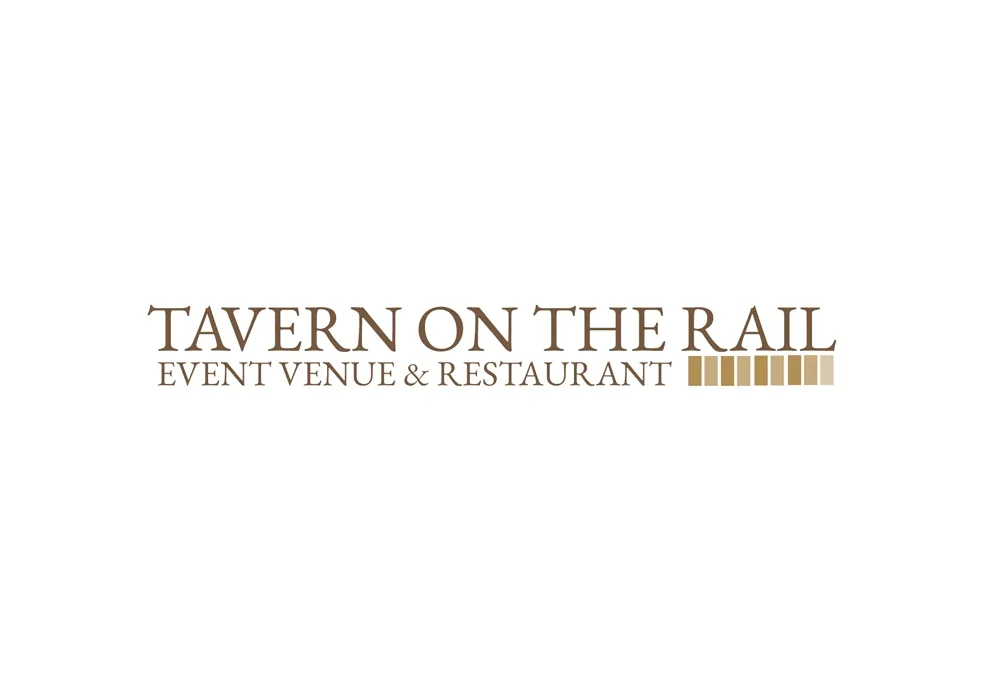 Tavern, On The Rail, Event Venue & Restaurant Logo
