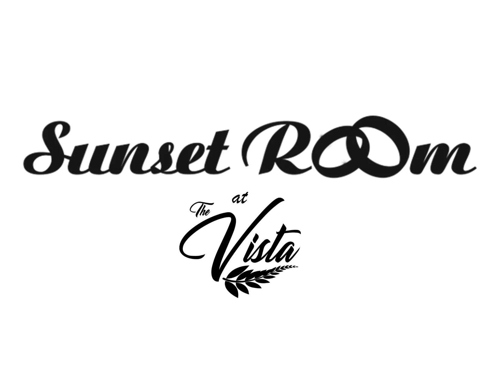 The Sunset Room at the Vista Logo