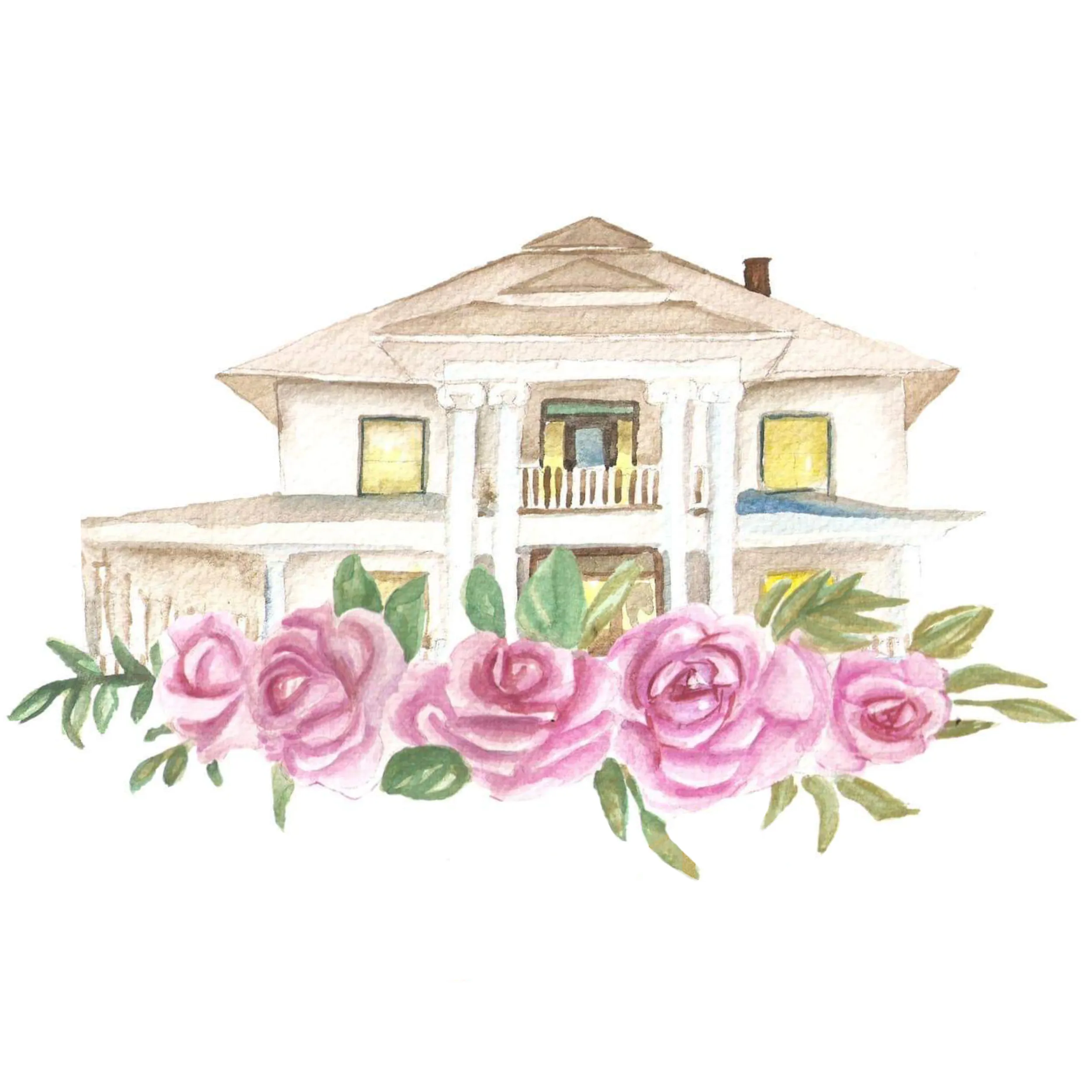 The Burnett Mansion Logo