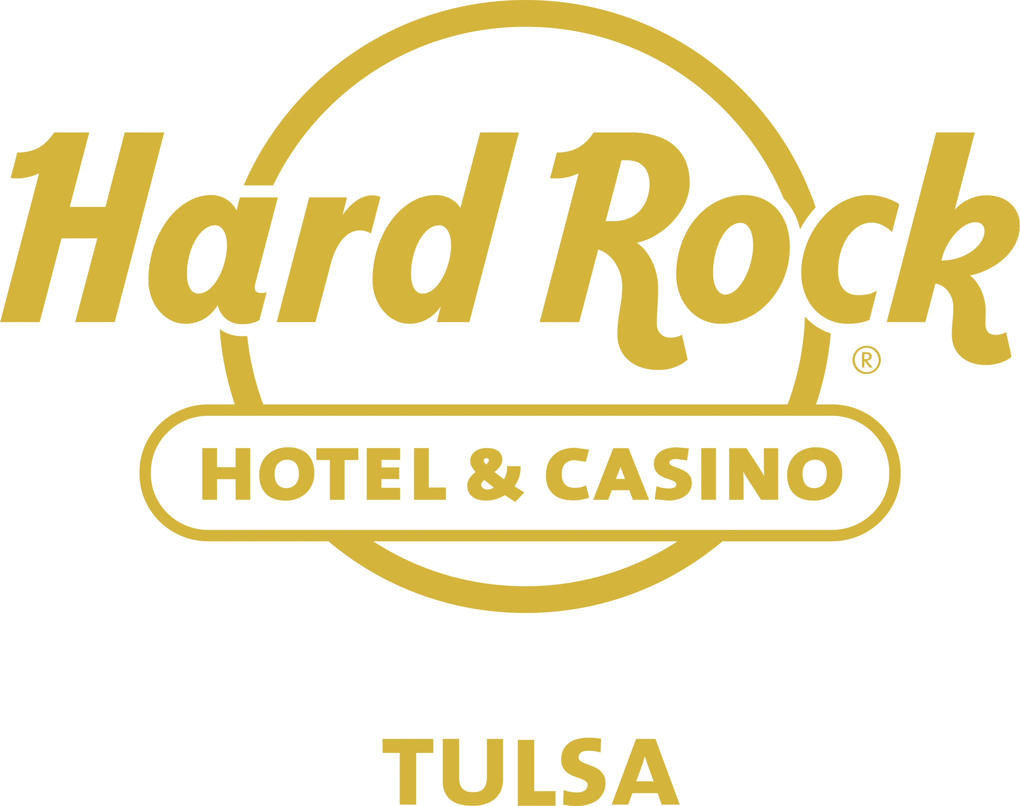 Hard Rock Hotel & Casino Tulsa Logo