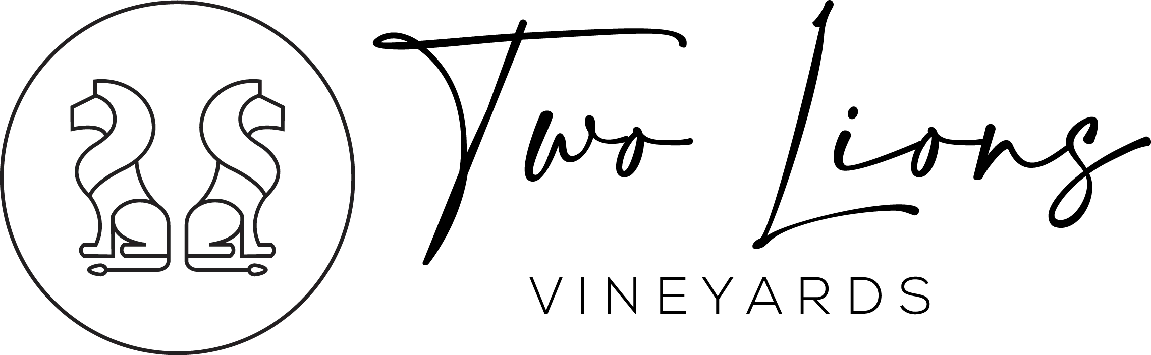 Two Lions Vineyards Logo