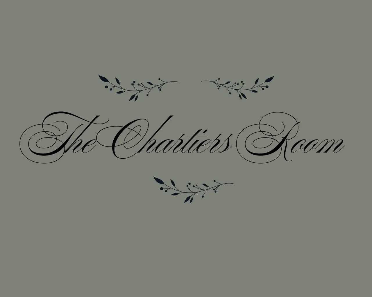 The Chartiers Room Logo