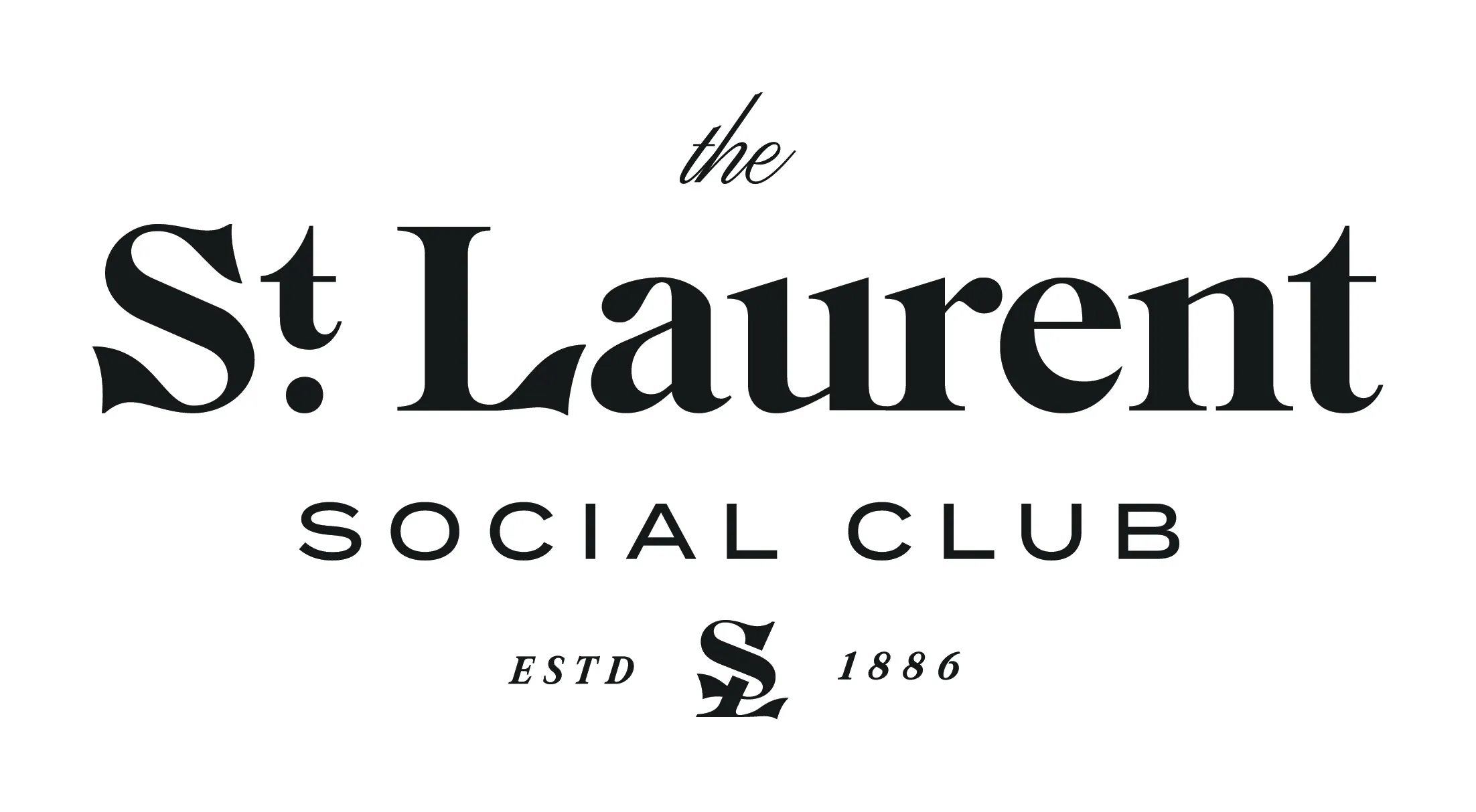 The St. Laurent Social Club & Guest Rooms Logo