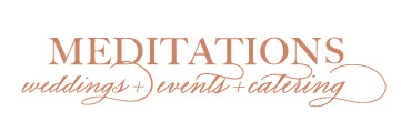 Meditations Weddings & Events Logo