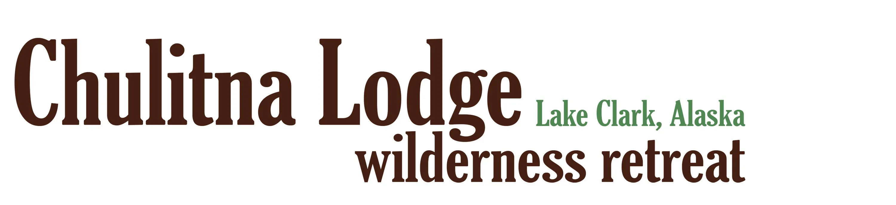 Chulitna Lodge Wilderness Retreat Logo