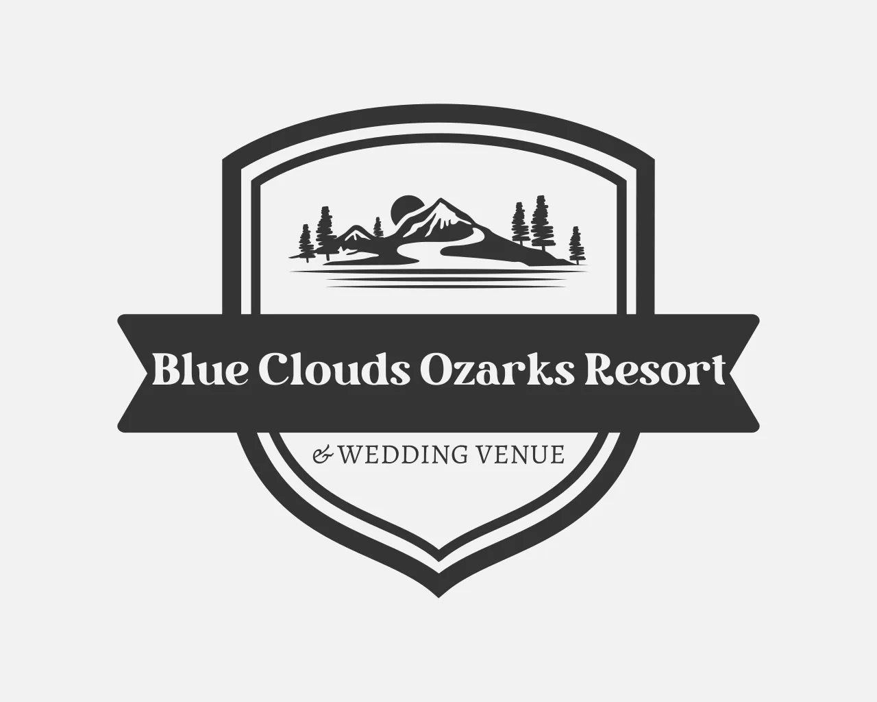Blue Clouds Ozarks Resort Logo